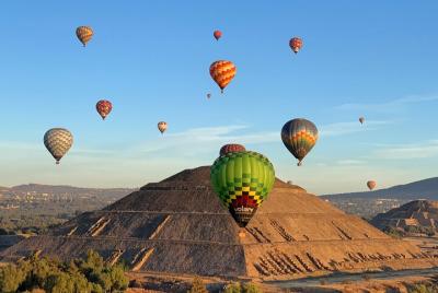 Hot Air Balloon Flight over Teotihuacan, from Mexico City Hot Air Balloon Flight over Teotihuacan, from Mexico City