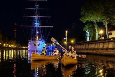 Night Canoe City Tour in Klaipeda Night Canoe City Tour in Klaipeda