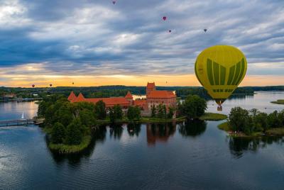 Hot Air Balloon Flight over Vilnius | Trakai Hot Air Balloon Flight over Vilnius | Trakai