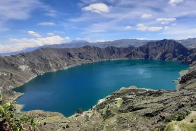 Lovely Quilotoa Lagoon