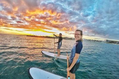 Paddleboard Sunset Session Caribbean Sea + Photos Paddleboard Sunset Session Caribbean Sea + Photos