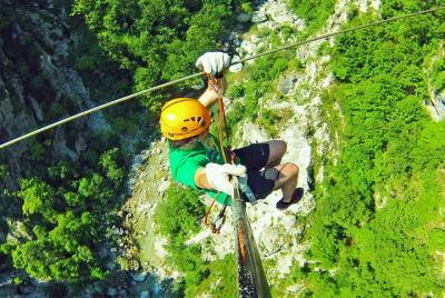 Bovec Zipline - canyon Ucja - the biggest zipline in Europe Bovec Zipline - canyon Ucja - the biggest zipline in Europe