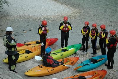 Guided Sit on Top Kayak Trip on Soca River Guided Sit on Top Kayak Trip on Soca River