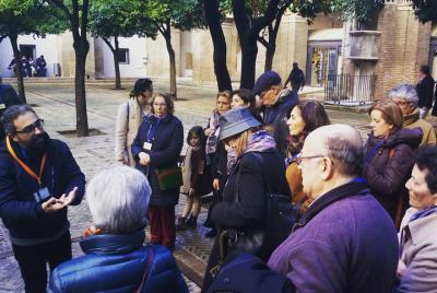 Giralda and Seville Cathedral. Guided tour for small groups