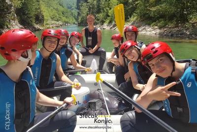 Rafting expirence at river Neretva Rafting expirence at river Neretva