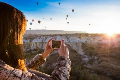 1-hour Hot Air Balloon Flight Over the Fairy Chimneys in Cappadocia 1-hour Hot Air Balloon Flight Over the Fairy Chimneys in Cappadocia