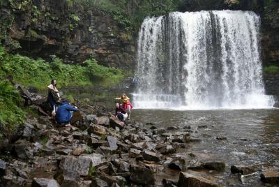 Walking Tour in the Iconic Four Waterfalls Valley Walking Tour in the Iconic Four Waterfalls Valley
