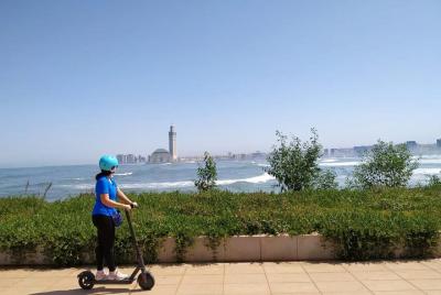 Tour of Casablanca attractions in Electric Scooter. Tour of Casablanca attractions in Electric Scooter.