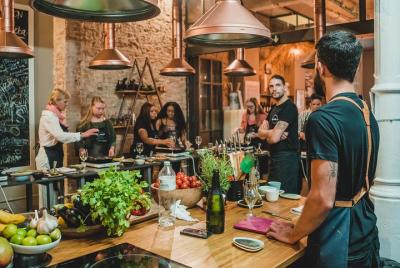 Paella Cooking Experience with Professional Chef and Bottomless Wine