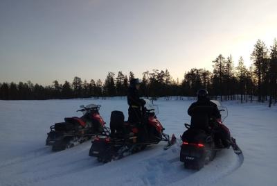 Snowmobile and ice fishing excursion (private tour) Snowmobile and ice fishing excursion (private tour)