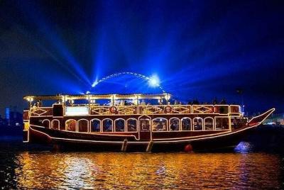 Dubai: Deira Creek 5-Star Buffet Dinner Dhow Cruise