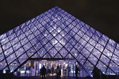 Paris at Christmas with The Louvre, Champs Elysees & Arc de Triomphe