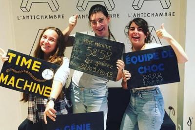 Escape game Time machine