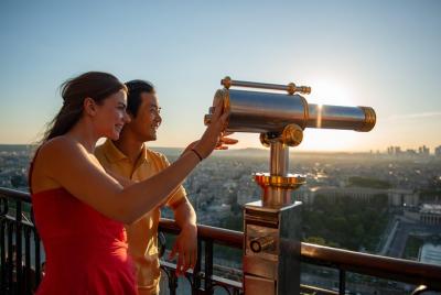 Eiffel Tower Access with Seine River Dinner Cruise and Moulin Rouge Show