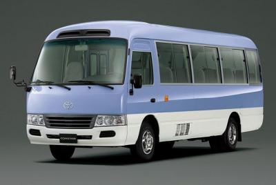 Comfortable Ac Coaster Toyota Bus From Pokhara to Kathmandu Comfortable Ac Coaster Toyota Bus From Pokhara to Kathmandu