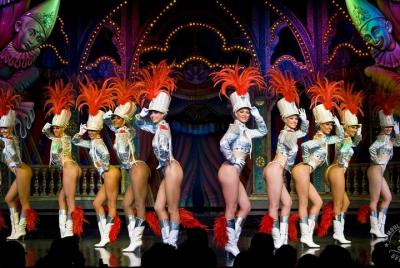 Paris Moulin Rouge Late Night Show Ticket with Champagne