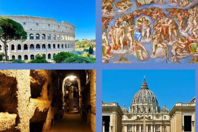BEST OF ROME IN 2 DAYS. Colosseum, Vatican Museum, Catacombs, Rome | Fast Track