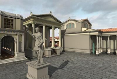 Roman Forum virtual reality experience