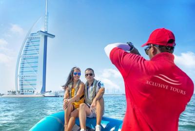 90 Minutes Speedboat Tour Dubai : Marina, Atlantis, The Palm and 