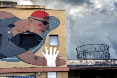 Photo Tour in the Ostiense district: forfeiture and redevelopment