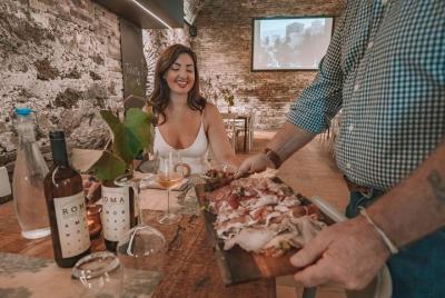 Roman countryside Food & Wine Tasting in a medieval winery 