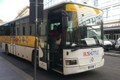 Shuttle Bus: Fiumicino Airport To-From Rome City Center