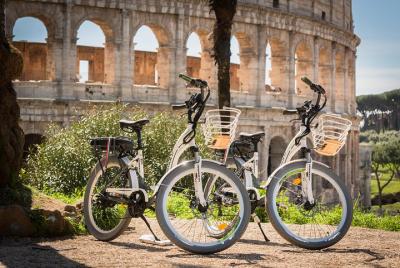 # 4-hour e-Bike rental on the Lungotevere cycle path (Villa Borghese height)