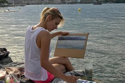 Painting Master Class by the Geneva Lake Painting Master Class by the Geneva Lake