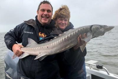 Small Group Sturgeon Guided Fishing Trip - Day Trip