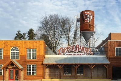 Skip the Line: Copper Barrel Distillery Premium Distillery Tour Ticket