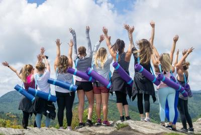 Mountaintop Yoga & Meditation Hike in Asheville Mountaintop Yoga & Meditation Hike in Asheville