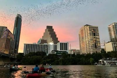 Congress Avenue Bat Bridge Kayak Tour in Austin Congress Avenue Bat Bridge Kayak Tour in Austin