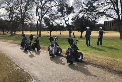 Golfing on a Segway in Austin Golfing on a Segway in Austin
