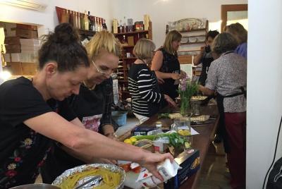 cooking course in Venice with historical background