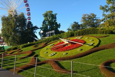 Travel through Switzerland by train