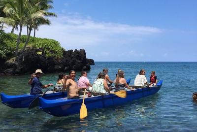 Guided Outrigger Canoe Tour in Kealakekua Bay Guided Outrigger Canoe Tour in Kealakekua Bay