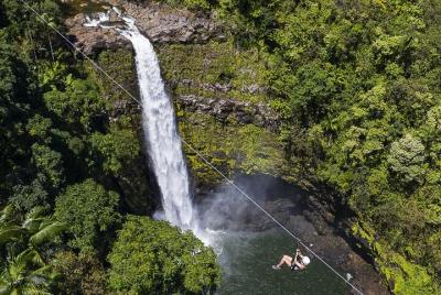 Hilo Zipline over KoleKole Falls Hilo Zipline over KoleKole Falls