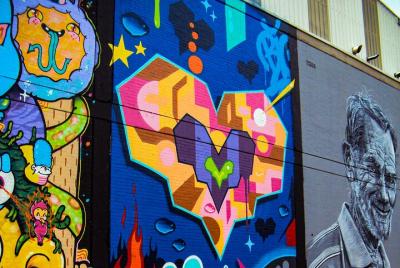 Graffiti Bogotá Private Walking Tour Express(3 Hrs.)