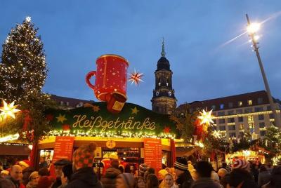 Dresden Christmas Market Tour from Prague incl. Hot Wine and 100USDGift Card!