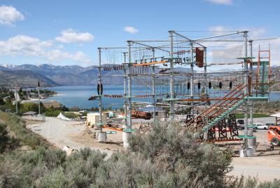 Chelan Climb and Zipline Adventure