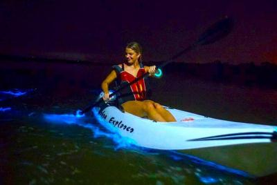 Bioluminescent Kayak Tour. Fin Expeditions is Cocoa Beaches Top R Bioluminescent Kayak Tour. Fin Expeditions is Cocoa Beaches Top R