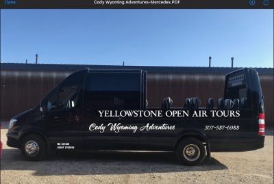 Private Open Air Luxury Tour of Yellowstone National Park Private Open Air Luxury Tour of Yellowstone National Park