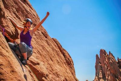 Private Rock Climbing at Garden of the Gods, Colorado Springs