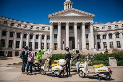Denver Guided Sightseeing Tour on Motor Scooters Denver Guided Sightseeing Tour on Motor Scooters