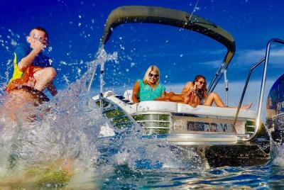 Crab Island 10 Passenger Pontoon Boat Rentals Crab Island 10 Passenger Pontoon Boat Rentals