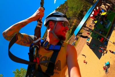 Ziplines/Adventure Tower (60 Ziplines/Adventure Tower (60' Tower Jump, 40' Skyswing) & Tico Ti