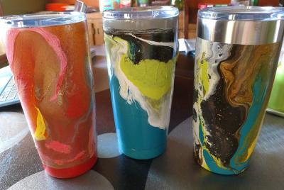 Create Your Own Hydro Dipped Tumbler in Estes Park Create Your Own Hydro Dipped Tumbler in Estes Park