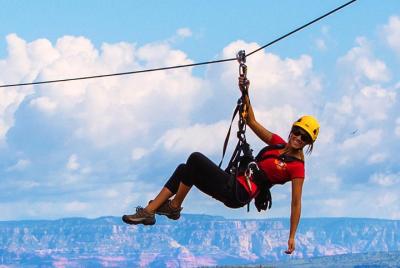 Zip Line Tour at Out of Africa Wildlife Park in Sedona (Camp Verde) Zip Line Tour at Out of Africa Wildlife Park in Sedona (Camp Verde)