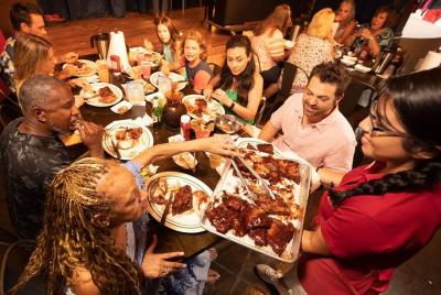 All You Can Eat BBQ Dinner and Show at Tropical Isle with Sightse All You Can Eat BBQ Dinner and Show at Tropical Isle with Sightse