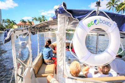 Private 21ft Electric Boat Rental or Tour in Fort Lauderdale with Captain Private 21ft Electric Boat Rental or Tour in Fort Lauderdale with Captain